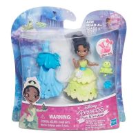 Hasbro B5329 Мини-кукла "Принцесса Диснея", Тиана с дополнительным платьем