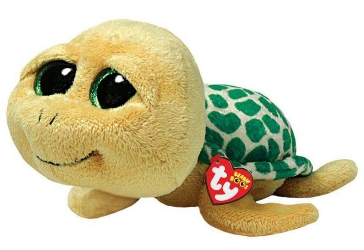 TY 36997 Beanie Boo's Мягкая игрушка Черепашка Pokey, 25 см