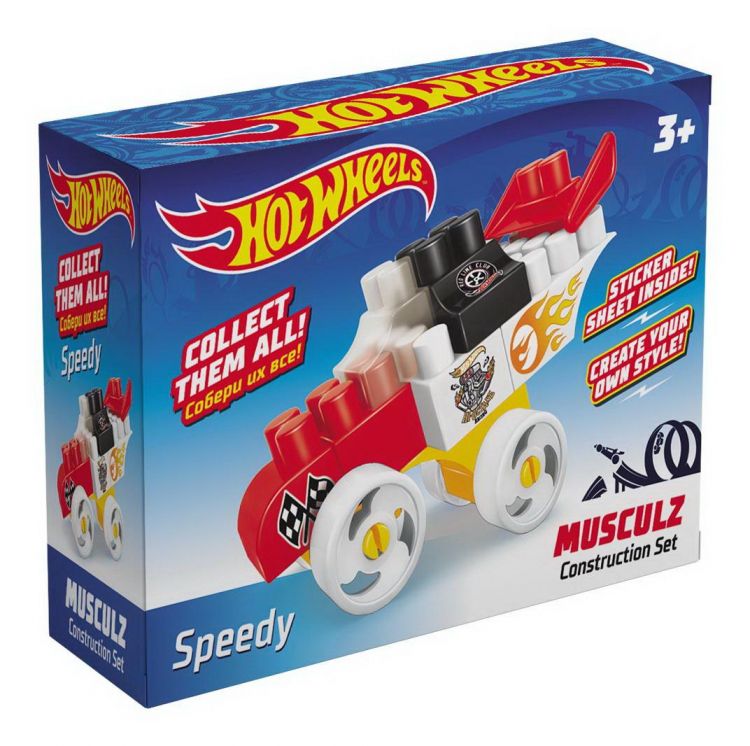 Bauer 709b Конструктор Bauer Hot Wheels машинка musculz Speedy