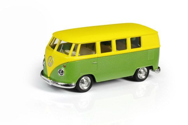RMZ City 554025M(J) Машина металлическая Автобус инерционный Volkswagen Type 2 (T1) Transporter, 1:32