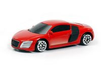 RMZ City 344996S Машина металлическая Audi R8 V10, 1:64, цвет красный