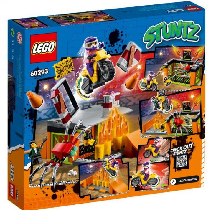 LEGO (Лего) 60293-L Конструктор LEGO CITY Stunt Парк каскадёров LEGO (Лего) 60293-L Конструктор LEGO CITY Stunt Парк каскадёров