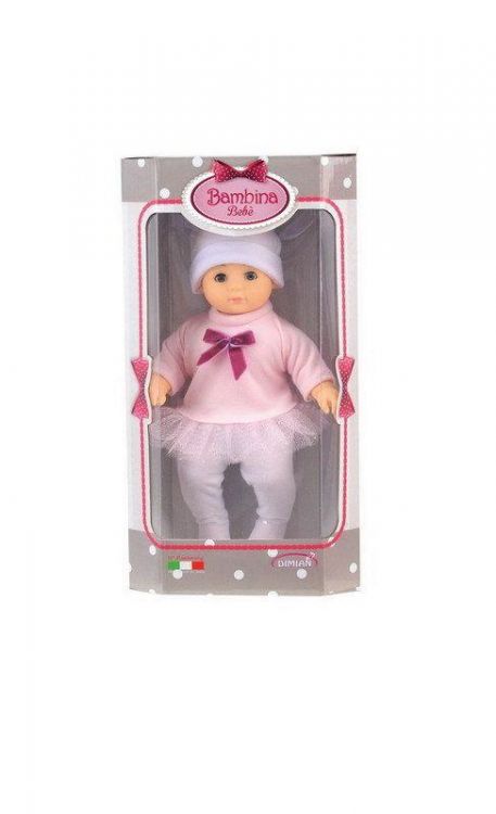 Dimian BD1652-M37 Кукла Bambina Bebe, 20 см
