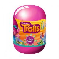 Zuru 6001 Trolls Фигурка-брелок в пластиковом яйце, 7 см