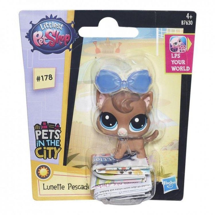 Hasbro B7630 Зверюшка LPS Котенок Lunette Pescador  (#178)