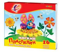 ЛУЧ 12С863-08 Пластилин мягкий "Кроха" 6 цветов