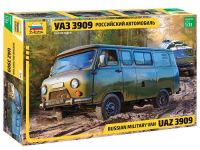 Звезда (ZVEZDA) 3644з Сборная модель ZVEZDA Российский автомобиль УАЗ 3909 1:35