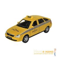 Welly 43645TI Велли модель машины 1:34-39 LADA PRIORA ТАКСИ