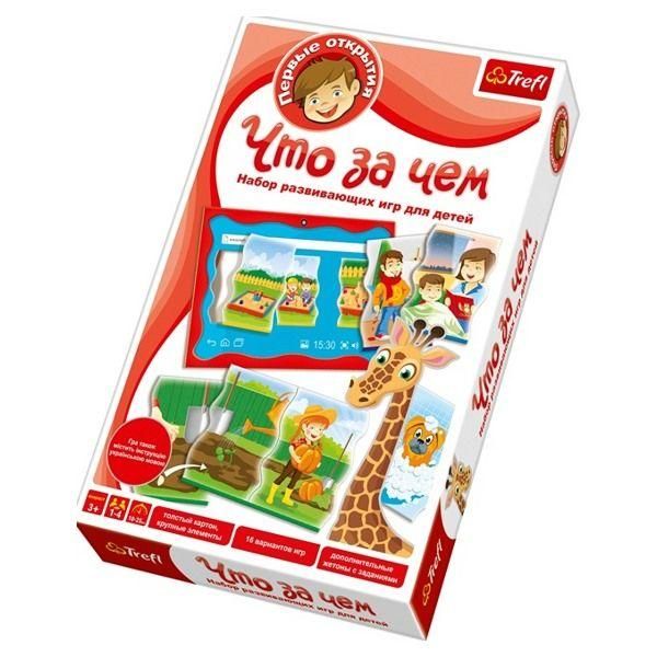 Trefl 01254 Настольная игра Что за чем