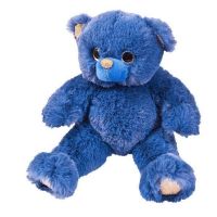 ABtoys M103 Мягкая игрушка Медведь синий, 16 см