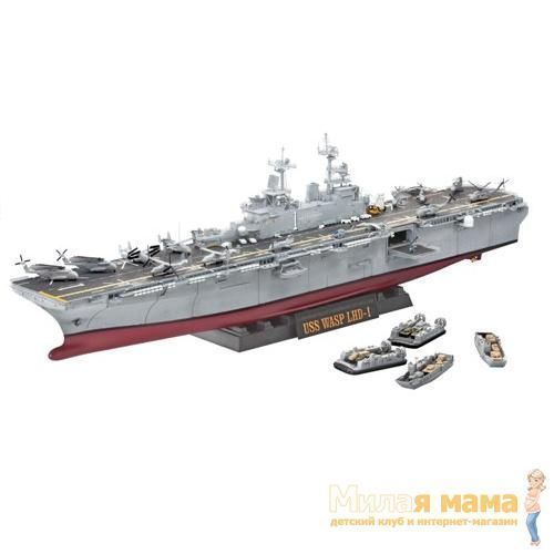 Revell 05104 Американский десантный корабль U.S.S. Wasp Class