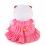 BUDI BASA LB-013 Мягкая игрушка Кошечка Ли-Ли BABY в платье с вязаным цветочком, 20 см