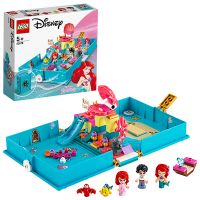 Lego 43176 Disney Princess Конструктор Лего Принцессы Дисней Книга сказочных приключений Ариэль, 105 деталей