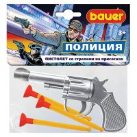 Bauer 727b Игровой набор Bauer Полицейский пистолет со стрелами на присосках