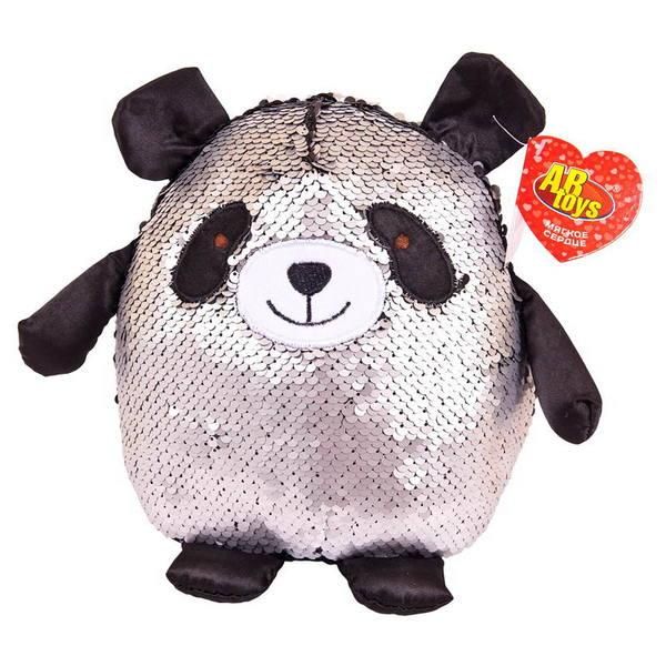ABtoys (АБтойс) MP009 Панда с пайетками, 20 см ABtoys (АБтойс) MP009 Панда с пайетками, 20 см