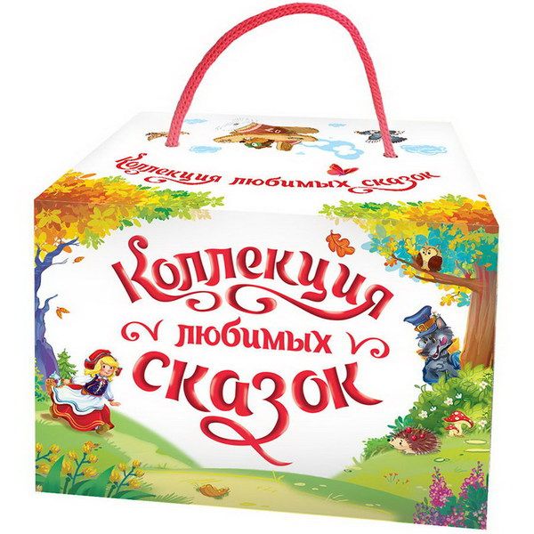 Malamalama 68025-1 Книжка-панорамка. Коллекция сказок. 6 панорамок -малышек в сундучке