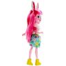 Mattel FXM73 Энчантималс Кукла Бри Кроля с любимой зверушкой, 15 см