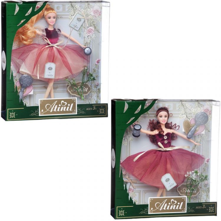 Junfa WJ-22281 Кукла Junfa Atinil Яркое настроение в наборе с клатчем и другими аксессуарами 28см Junfa WJ-22281 Кукла Junfa Atinil Яркое настроение в наборе с клатчем и другими аксессуарами 28см