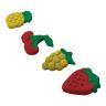 Масса для лепки ТМ "Эластик" Fruit, 3 цвета, формочки
