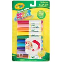 Crayola 75-2211 Набор мини-фломастеров Color Wonder, 10 шт.