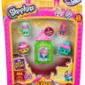 Moose 56520 Shopkins S8 Набор из 5 фигурок с элементами здания «Азия»