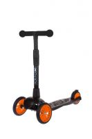 Buggy Boom 003-0289 Самокат детский трехколесный АЛЬФА (Buggy Boom Alfa Model) с цветным колесом (оранжевый 89)