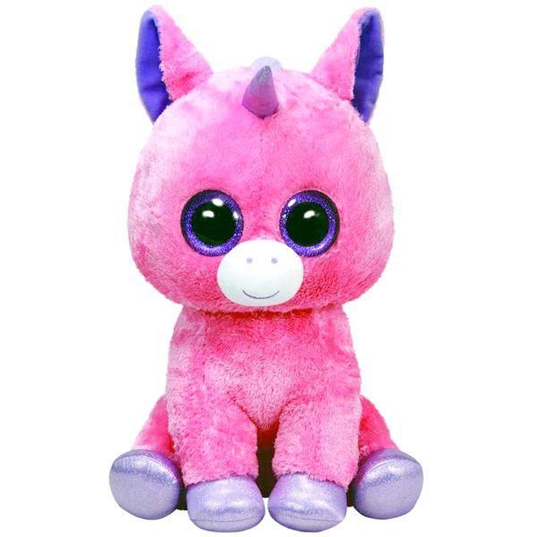 TY 36804 Beanie Boo's Мягкая игрушка Единорог Magic, 40 см