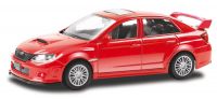 RMZ City 444006-RD Машина металлическая Subaru WRX STI, 1:43, цвет красный