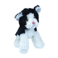 Мягкая игрушка Teddykompaniet котенок, черно-белый, 23 см