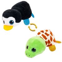 AB toys M5020 Мягкая игрушка Перевертыши Пингвин/Черепаха, 16 см