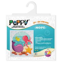 Peppy CPW-0105 Аппликация в стиле пэчворк без иглы "Море"
