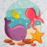 Peppy CPW-0105 Аппликация в стиле пэчворк без иглы "Море"