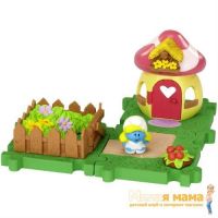 Jakks 55812 Набор Мини Домик с мини фигуркой Смурфетты