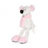 Maxitoys MT-MRT021926-23 Luxury Мягкая игрушка Крыса Василиса в розовом шарфике и тапочках, 23 см