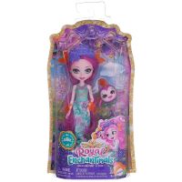 Mattel FNH22/Русалка Кукла Mattel Enchantimals Маура Русалка с питомцем Глайд