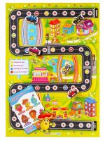 Woodlandtoys 225102 Настольная игра Woodlandtoys Кто приедет первым 19,5*27,5