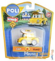 Robocar POLI 83175 Кэп металлическая машинка 6см