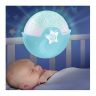 Infantino 4627 Ночник-проектор со звуком для малышей, голубой