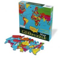 Пазлы GEOpuzzle Мир (русскоязычные)