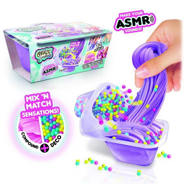 CANAL TOYS SSB003/1 Cлайм Canal Toys Mix & Match CRAZE SENSATIONS Невероятные эффекты, 4 вида CANAL TOYS SSB003/1 Cлайм Canal Toys Mix & Match CRAZE SENSATIONS Невероятные эффекты, 4 вида