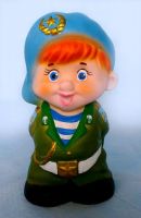 Кудесники СИ-322-no Десантник 19,5 см, игрушка ПВХ