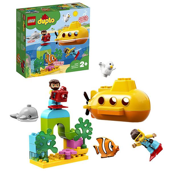 Lego Duplo Town 10910 Конструктор Лего Дупло Город Путешествие субмарины, 24 детали