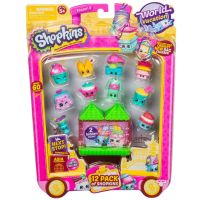 Moose 56521 Shopkins S8 Набор из 12 фигурок с элементами здания «Азия»