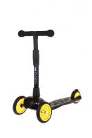 Buggy Boom 003-0291 Самокат детский трехколесный АЛЬФА (Buggy Boom Alfa Model) с цветным колесом (лимонный 91)