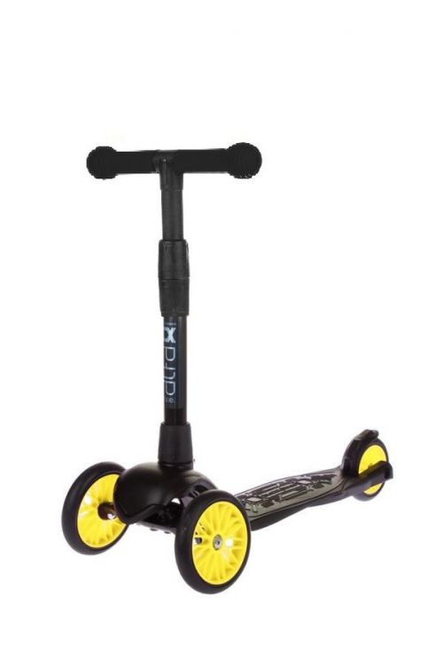 Buggy Boom 003-0291 Самокат детский трехколесный АЛЬФА (Buggy Boom Alfa Model) с цветным колесом (лимонный 91)