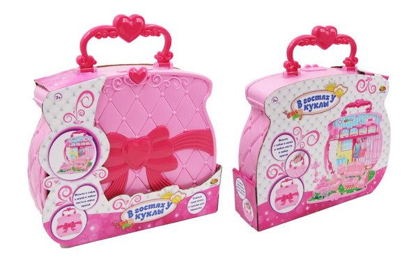 ABtoys (АБтойс) PT-01107 В гостях у куклы. Домик-сумка с куклой и аксессуарами ABtoys (АБтойс) PT-01107 В гостях у куклы. Домик-сумка с куклой и аксессуарами
