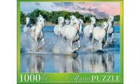 Masterpuzzle 6877 Пазл Табун лошадей камаргу, 1000 элементов