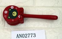 Рыжий кот AN02773 Кастаньет с ручкой "МИШКА" (16,5x5,5 см)