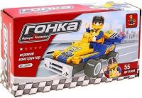 Ausini 26201 Конструктор Гоночная машина "Гонка", 65 дет.