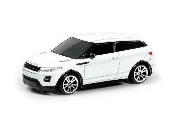 RMZ City 344011S-WH Машина металлическая Range Rover Evoque, без механизмов, цвет белый, 1:64